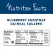 Corazonas Heartbar Blueberry Oatmeal Square 1.76 oz (Pack of 12) - Healthy Snack Option - Buy Online on GoSupps.com
