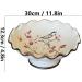 Fruit Bowl Fruit Dish New Chinese Retro Handmade Round Wave Pattern Ceramic Fruit Bowl Living Room Kitchen Decor Fruit Plate Candy Bowl Fruit Plate - Buy Online on GoSupps.com