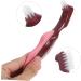 Tovinanna 4-Piece Prosthesis Toothbrush Set | Travel-Ready Cleaning Tools for Prosthetic Care - Buy Online on GoSupps.com