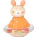 Small Foot Pastel Animal Display Stand-Up Toy Set - Bear Rabbit & Elephant - Wooden 6 Piece Toy for Ages 8 Months+ - Buy Online on GoSupps.com