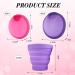 Buy Mhduyeg 2-Piece Reusable Silicone Menstrual Disc & Cup Set - Includes Sizes S & L Folding Cup & Storage Box | Eco-Friendly Period Solution - Buy Online on GoSupps.com