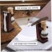 BEAHING Wooden Shaving Brush Stand & Razor Holder - Non-Slip Base for a Perfect Shave - Buy Online on GoSupps.com