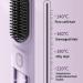 Cordless Hair Straightener Brush - Negative Ion Hot Comb for Travel USB Fast Charger Anti-Scald Lightweight (Pink) - Shop Now - Buy Online on GoSupps.com