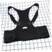 KALLORY Posture Brace for Women & Men - Adjustable Posture Corrector Belt - Improve Posture & Comfort - Black - Buy Online on GoSupps.com