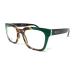 Reading glasses for women men Venice MILLER vintage and modern diopters: 1 to 3.5 (+2.50 Green Demi) +2.50 Green Demi