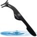 False Eyelash Applicator: Eyelash Extensions Tweezers for Easy Lash Application and Removal – Adjust and Repair Your Lashes in an Instant – Magnetic Stainless Steel (Black)