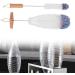 Tvnakdfq Cleaning Brush Soda Bottle Brush Wooden Handle Brush Glassware Jar Cleaner Kitchen Cleaning Tool - Buy Online on GoSupps.com