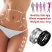 Magnetic Field Therapy Rings for Detox & Weight Loss | Elegant Lymphatic Drainage Magnet Rings for Men & Women - 14 Silver - Buy Online on GoSupps.com
