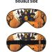 SSIMOO Happy Halloween Sleep Mask - Adjustable Breathable Eye Mask for Comfortable Sleep - Fashionable Black Design - International Shipping Available - Buy Online on GoSupps.com
