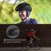 Reflective Bicycle Rain Hood | Waterproof Helmet Cover & Protection for All Helmets - Black - Buy Online on GoSupps.com
