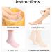 Silicone Moisturizing Socks All Round Wrapping Reduce Fine Lines Silicone Gel Socks Improve Drying for Home for Women(L) - Buy Online on GoSupps.com