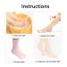 Buy Silicone Moisturizing Gel Socks with Essential Oils for Cracked Heels | Shock Absorbing Pressure Relief - International Shipping Available - Buy Online on GoSupps.com