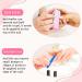 Selistamm 10Pcs Nail Buffer Blocks 4-Way 120 Grit Nail Buffers & Mini Files Set - Manicure Tools for Gel, Acrylic, Natural Nails - Pink - Buy Online on GoSupps.com