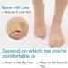 Haosem Toe Spreader - Pain Relief for Bale & Overlapping Toes | 2-Piece Toe Correction & Protection - Buy Online on GoSupps.com