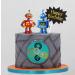 JeVenis Robot Cake Topper Robot Happy Birthday Cake Decoration Gear Cake Topper Robots - Buy Online on GoSupps.com
