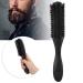 Premium Wooden Beard Brush & Mustache Comb | Ultimate Beard Care & Shaving Essentials - Buy Online on GoSupps.com
