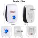 6-Pack Ultrasonic Pest Repeller: Plug-in Mouse, Mice, Mosquito, Spider, Ant, Cockroach, Rodent Repellent - Indoor Pest Defense - Buy Online on GoSupps.com