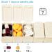 7-Day Pill Organizer with Braille Labels - Travel-Friendly Medication Dispenser for Vitamins and Supplements (Beige) - Buy Online on GoSupps.com