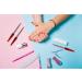 6 Pack Stainless Steel Nail Files for Natural Nails - Curved Sharp Pointed Tip, Non Slip Handle - Manicure Pedicure Toenail Set - Buy Online on GoSupps.com