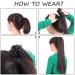 Silk-co 18inch Bleach Blond Long Curly Ponytail Extensions Claw on Synthetic Clip in Hairpiece Pony Tail Extension 18inch (Pack of 1) Bleach Blond - Buy Online on GoSupps.com