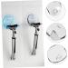 Angoily 8 STK Shaver Holder - Shower Razor Organizer & Bathroom Accessories with Suction Cup - Buy Online on GoSupps.com