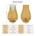 Buy 100ML Wood Grain Essential Oil Diffuser - Portable Aromatherapy Humidifier for Home Office & Travel | International Shipping - Buy Online on GoSupps.com