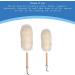Wool Dusters Cleaner with Grip Gentle On Furniture Effective On for Homemakers Office Worker Student Silver - Buy Online on GoSupps.com