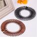 Stretch Hair Combs Plastic Full Circle Headband Flexible Hair Clip Sports Hair Wrap Holder for Women Girls Style 1 - Buy Online on GoSupps.com