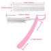 Single Edge Razor with 30 Blades Multipurpose Eyebrow & Hair Trimmer for Men & Women | Reusable with Protective Case Stylish Pink - Buy Online on GoSupps.com