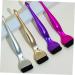 HONMEET Plastic Artificial Fiber Foundation Makeup Brush with Spoon Makeup Brush for Foundation Portable Makeup Brush Portable Foundation Liquid Brush 16.20X3.50X1.20CM Golden - Buy Online on GoSupps.com