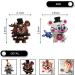 8pcs FNAF Birthday Cake Toppers FNAF Cake Decorating Supplies FNAF Party Supplies - Buy Online on GoSupps.com