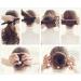 Womens Hair Styling Tools: 2 Pcs Pearl Foam Sponge Donut Bun Maker Clip - DIY Hairstyle Accessories - Buy Online on GoSupps.com