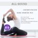 9 Inch Small Purple Pilates Ball - Core Training & Physical Therapy Tool for Yoga & Workout - Improves Balance - Buy Online on GoSupps.com