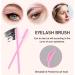 200 PCS Disposable Mascara Wands Lip Wands Set 100 Pcs Eyelash Brush and 100 Pcs Lip Brush Makeup Tool - Buy Online on GoSupps.com
