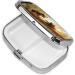 Cute Bears Pill Case - 2 Compartment Small Pill Box | Travel Organizer for Pocket & Purse Gifts - Buy Online on GoSupps.com