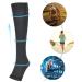 Buy TBES Compression Elastic Stockings - Knee-High Sports Stockings with Zipper | Comfortable & Supportive for Travel & Daily Wear - Buy Online on GoSupps.com
