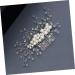 DOITOOL Hair Pin Crystal Hair Comb Leaf Hair Comb Crystal Side Comb Pearl Hair Accessories Bridal Headpiece Bridal Headdress Wedding Side Comb Bridal Hair Accessory Bride Manual Issue Card - Buy Online on GoSupps.com