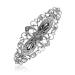 GLADFRESIT Hair Clips Vintage Silver Barrette Crystal Large Accessory Decorations Bridal Rhinestone Pearl Hairclip Pin for Women Girls Ladies Wedding Party Gift