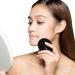 4 Reusable Round Makeup Remover Pads | 100% Microfiber Washable & Eco-Friendly Cotton | Deep Clean & Gentle for All Skin Types - Black - Buy Online on GoSupps.com