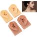 Buy 2 Pairs 3D Fake Ear Display - Reusable Silicone Ear Model for Piercing & Acupuncture Practice | International Shipping - Buy Online on GoSupps.com