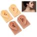 3D Silicone Ear Model for Beauty Salons - Flexible Reusable with 2 Piercing Pairs - Ideal Display for Training - Buy Online on GoSupps.com