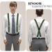 Buy Hnoom X-Shaped Braces for Men - 3.8cm Wide 120m Length Adjustable & Elastic with 4 Strong Metal Clips Perfect for Men & Women - Buy Online on GoSupps.com