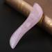 Crystal Massage Magic Wand - Natural Rose Quartz Gua Sha Tool for Smooth Massage | 4.5in | Unisex - Buy Online on GoSupps.com