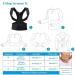 Back brace Posture Corrector Brace Shoulder Back Support Belt Braces & Supports Belt Shoulder Posture Unisex lofty ambition Black L - Buy Online on GoSupps.com