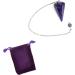 Natural Amethyst Pendulum | Esoteric Crystal for Chakra & Reiki Meditation | Wicca Spiritual Tools - Buy Online on GoSupps.com