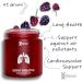 K rure Breathe Berry - 100% New Zealand Boysenberry Extract for Lung & Cardio Health - Buy Online on GoSupps.com