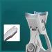 UNbit Nail Clipper Nail Steel Portable Nail Clippers Cutter Wide Jaw Opening Fingernail Manicure Tools Nail Trimmer - Buy Online on GoSupps.com