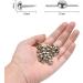 Harapu 100 PCS Mini Brads Silver Paper Fasteners  Round Brass Metal Brads for Art Crafting  Decorative Scrapbooking DIY  8x15mm (Silver) - Buy Online on GoSupps.com