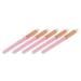 5pcs Glitter Crystal Lip & Eye Shadow Brush Set - Soft Portable Brushes for Lip Smudge & Under Eye Concealer Makeup - Travel Essentials - Buy Online on GoSupps.com