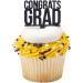 Congrats Grad Graduation Party Cupcake Picks - 24 pc - Buy Online on GoSupps.com